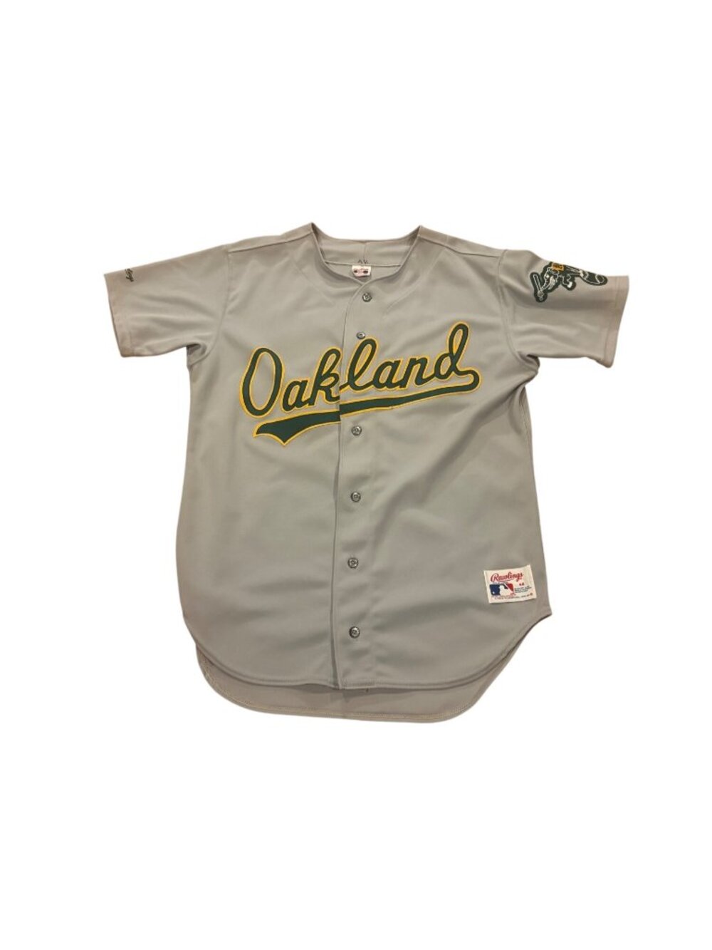 Vintage 90s Rawlings Oakland Athletics #99 Authentic MLB Baseball Jersey Mens 44